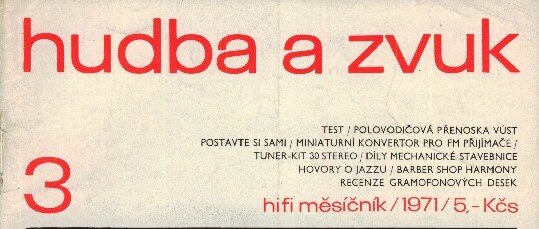 HUDBA A ZVUK