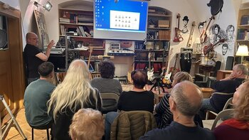Z posledního doprovodného programu k výstavě Černý na tahu Z posledního doprovodného programu k výstavě Černý na tahu