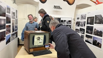 z vernisáže výstavy Celkový dojem veskrze příznivý 