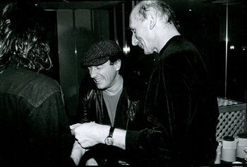 S Brianem Johnsonem z AC-DC, Mnichov, 24.8.1991